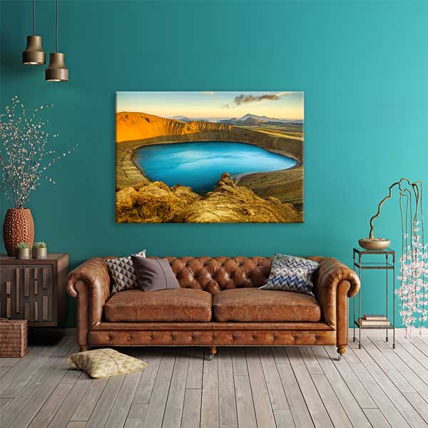 Krater Gölü Manzaralı Duvar Tablosu – Fotoğraf Sanatı 13426