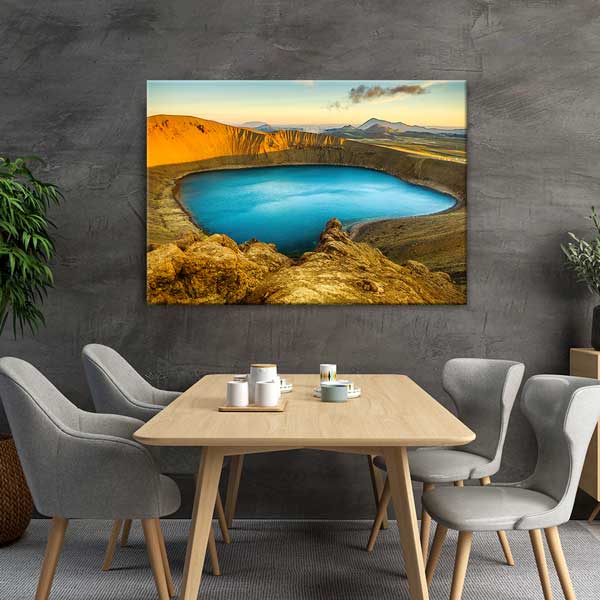 Krater Gölü Manzaralı Duvar Tablosu – Fotoğraf Sanatı 13426