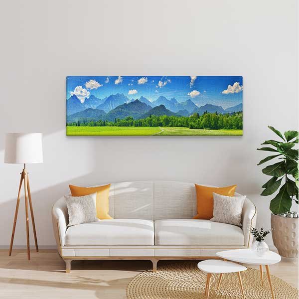 wall-decor-13880-01 Dağ Manzarası Kanvas Tablo 13880