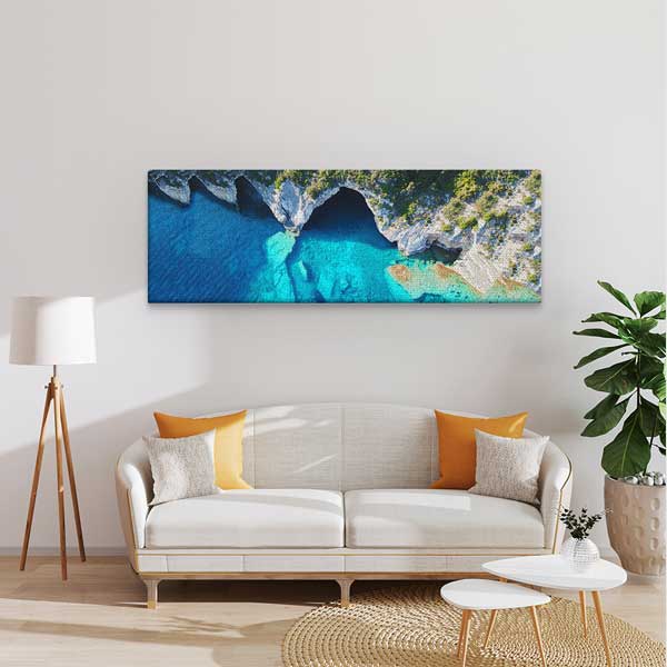 Kış Ormanı Gün Doğumu – Kanvas Manzara Tablo 13906