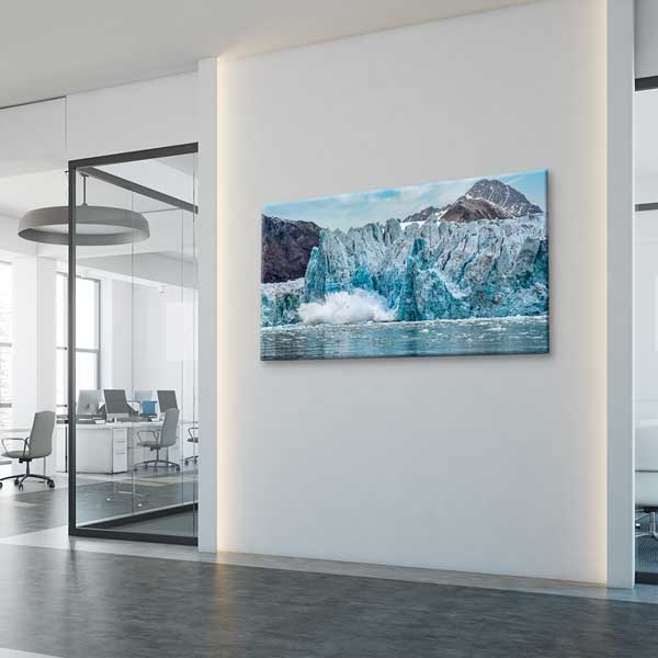 Mavi Buzul ve Kutup Doğası Manzarası Duvar Tablosu – 13771