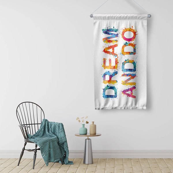 Dream and Do Duvar Flaması 7676