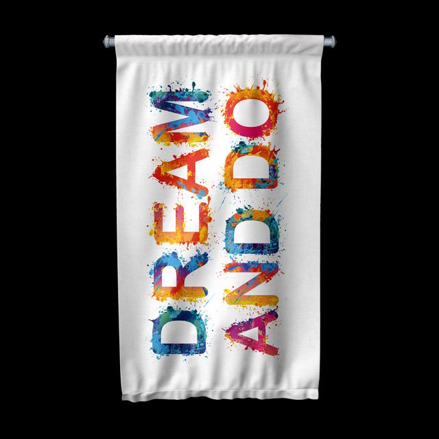 Dream and Do Duvar Flaması 7676