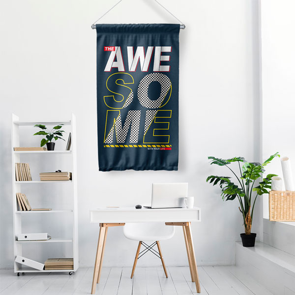 Awesome Duvar Flaması 7671