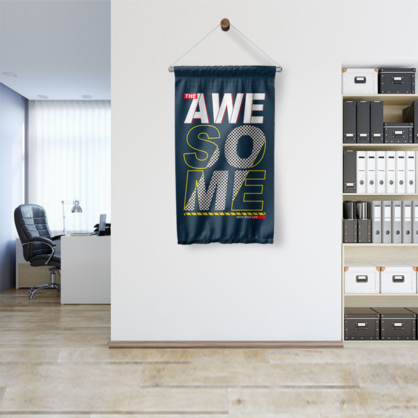 Awesome Duvar Flaması 7671