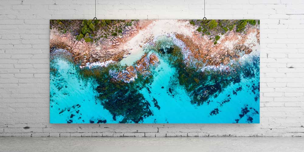 Avustralya Turkuaz Kıyı Manzarası Büyük Ebatlı Duvar Dekoru 14094