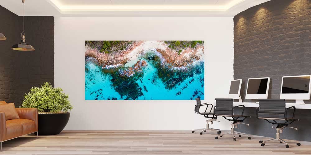 Avustralya Turkuaz Kıyı Manzarası Büyük Ebatlı Duvar Dekoru 14094