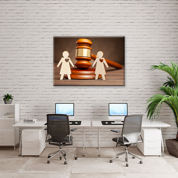 wall-decore-art-5264-05 Hakim Tokmağı ve Kadın Figürleri Temalı Kanvas Tablo – 5264