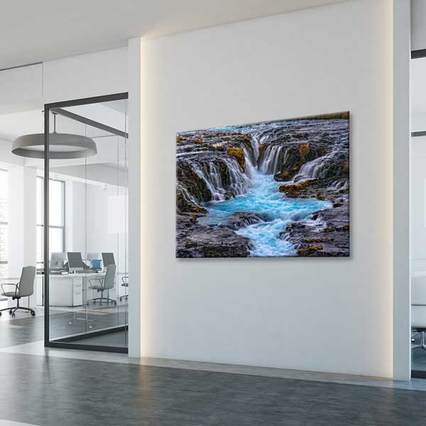 Büyüleyici Şelale Manzarası Kanvas Tablo 13382