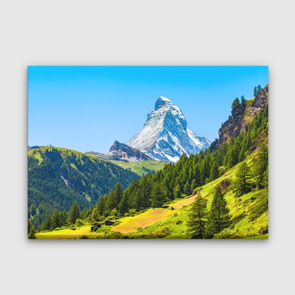 Dağ Manzarası Kanvas Tablo 13525