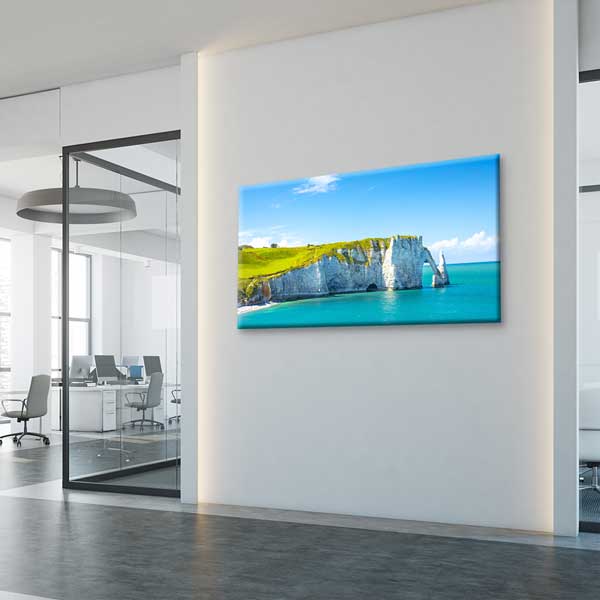 Etretat Kayalıkları Normandiya Manzara Kanvas Tablo – 13718