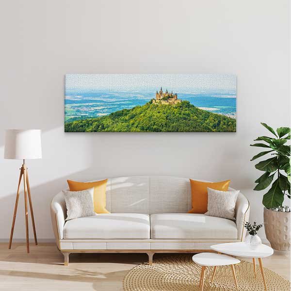 Hohenzollern Kalesi Manzarası Kanvas Tablo 13891