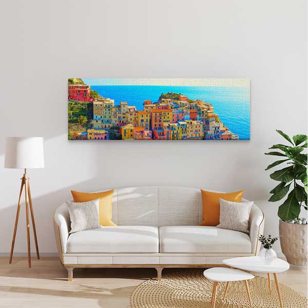 Alp Dağları Bahar Manzarası Kanvas Tablo 13892