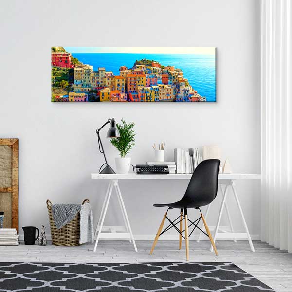 Alp Dağları Bahar Manzarası Kanvas Tablo 13892