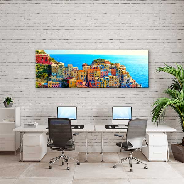 Alp Dağları Bahar Manzarası Kanvas Tablo 13892