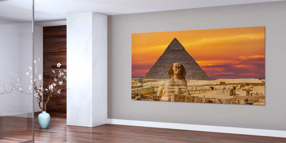 Giza Piramitleri ve Sfenks Büyük Ebat Duvar Dekoru 14009