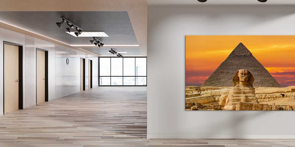 Giza Piramitleri ve Sfenks Büyük Ebat Duvar Dekoru 14009