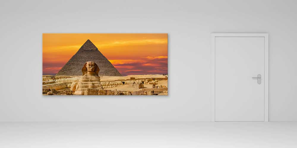 Giza Piramitleri ve Sfenks Büyük Ebat Duvar Dekoru 14009