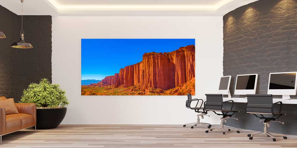 Kızıl Kanyon Kayalıkları Büyük Ebat Duvar Dekoru 14121