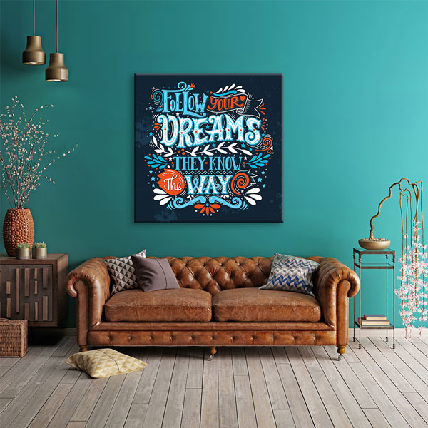 Hayallerinin Peşinden Git Duvar Tablosu - Yolunu Bilirler – 3311