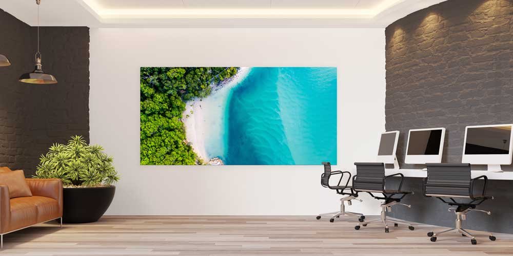 wall-design-art-decor-14001-02 Hava Çekimi Tropik Sahil Büyük Ebat Duvar Dekoru 14001