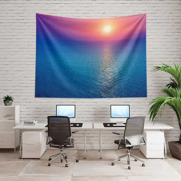 Gün Batımı Deniz Manzarası Duvar Örtüsü 14305