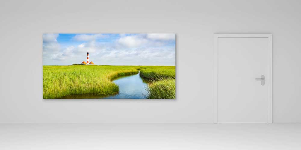 wall-design-poster-print-14252-04 Westerheversand Deniz Feneri Büyük Ebat Duvar Dekoru 14252