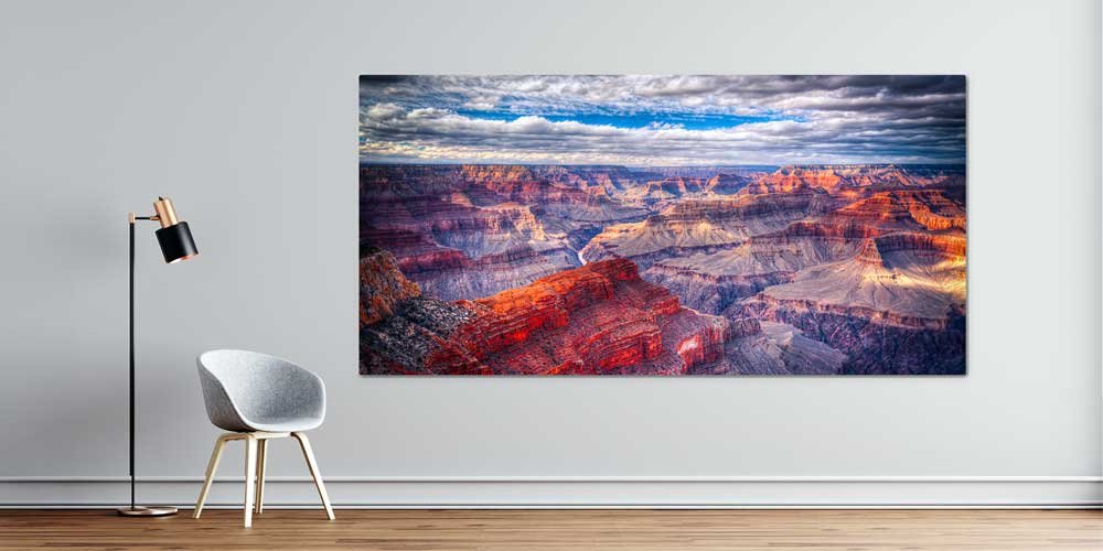 Grand Canyon Benzeri Kanyon Manzarası Büyük Ebat Duvar Dekor Ürünü 14141