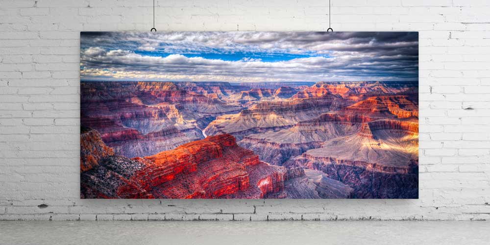 Grand Canyon Benzeri Kanyon Manzarası Büyük Ebat Duvar Dekor Ürünü 14141