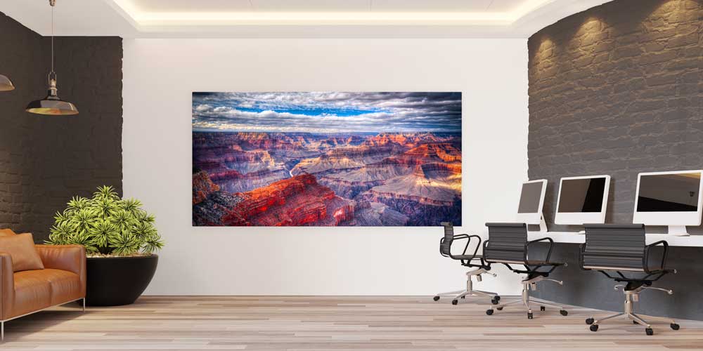 Grand Canyon Benzeri Kanyon Manzarası Büyük Ebat Duvar Dekor Ürünü 14141