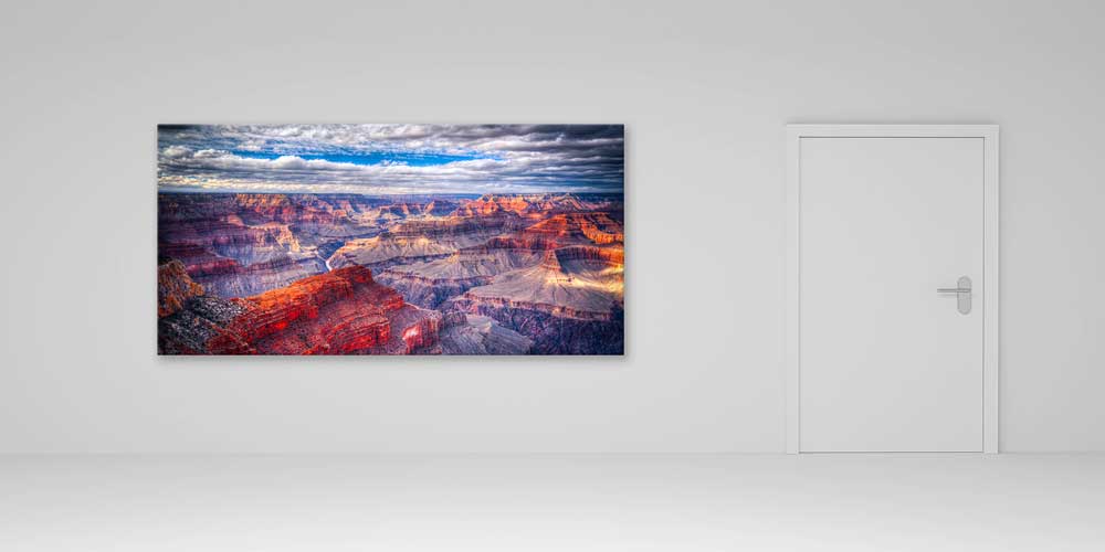 Grand Canyon Benzeri Kanyon Manzarası Büyük Ebat Duvar Dekor Ürünü 14141