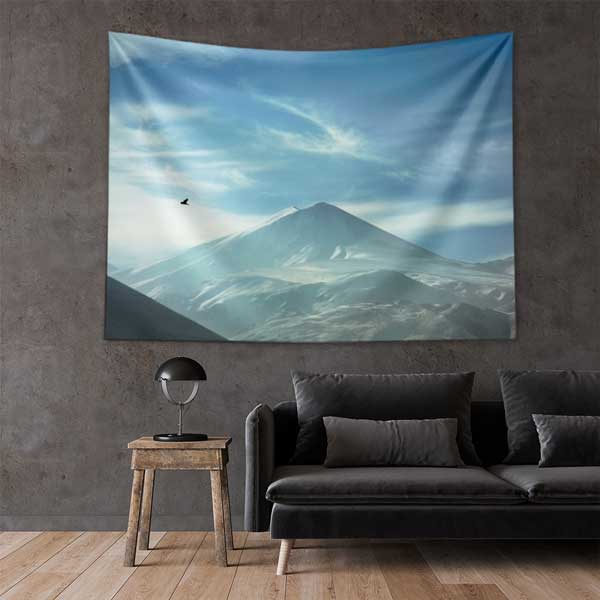 Doğu Anadolu Dağ Silueti Doğa Manzarası Duvar Örtüsü 11653