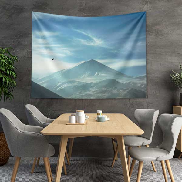 Doğu Anadolu Dağ Silueti Doğa Manzarası Duvar Örtüsü 11653