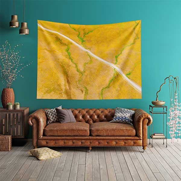 wall-tapestry-decor-11659-01 Anadolu Toprak Dokusu Soyut Doğa Duvar Örtüsü 11659