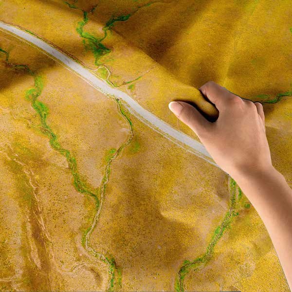 wall-tapestry-decor-11659-04 Anadolu Toprak Dokusu Soyut Doğa Duvar Örtüsü 11659