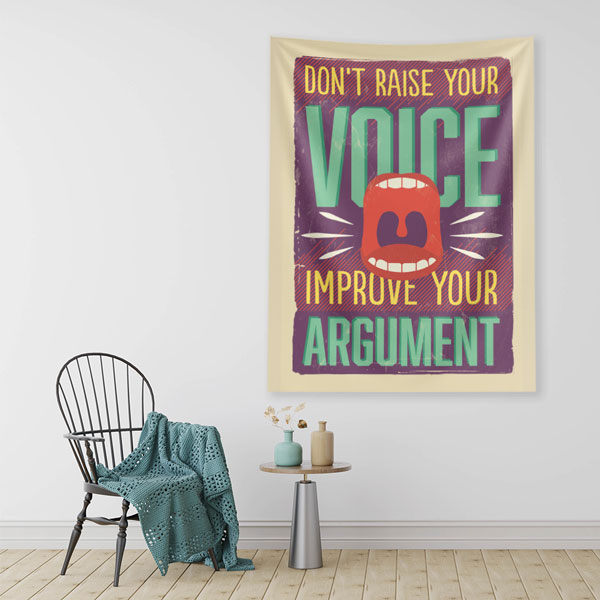 wall-tapestry-decor-7645-01 Motivasyon Sözleri Duvar Örtüsü 7645