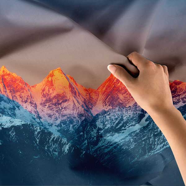 wall-tapestry-poster-14292-04 Gün Doğumunda Kızıl Dağ Zirveleri Duvar Örtüsü 14292