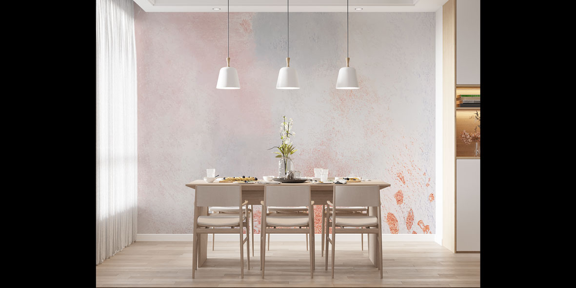 Minimal Beton Efektli Duvar Kağıdı 4169