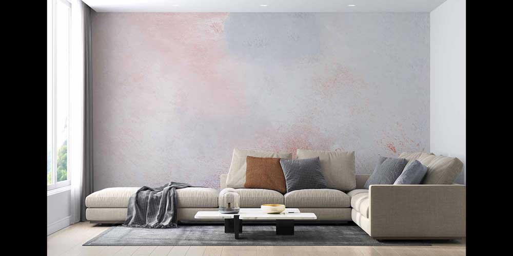 Minimal Beton Efektli Duvar Kağıdı 4169