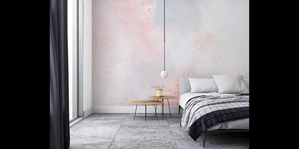 Minimal Beton Efektli Duvar Kağıdı 4169