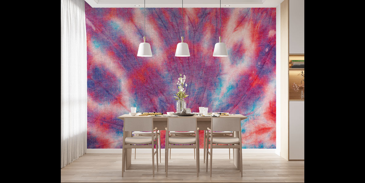 Renk Patlaması Soyut Duvar Kağıdı 5241