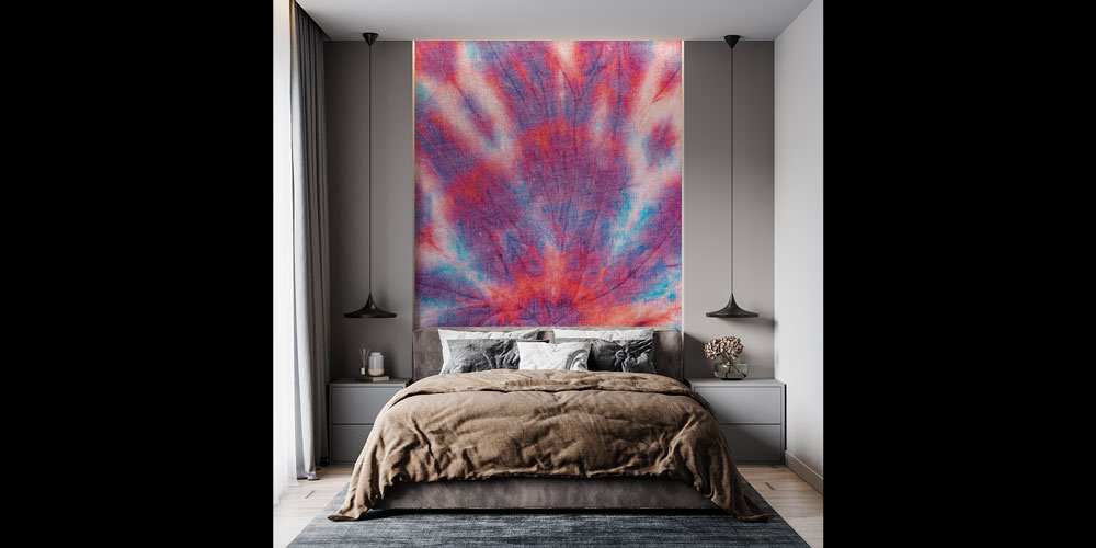 Renk Patlaması Soyut Duvar Kağıdı 5241