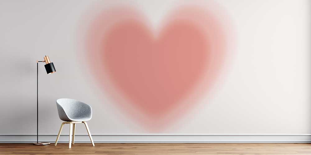 Soft Kalp Duvar Kağıdı 5242