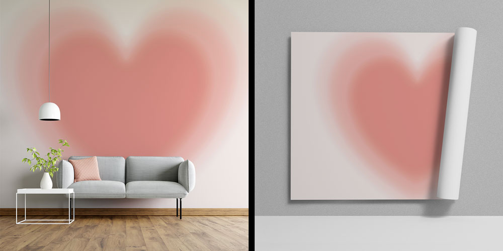 Soft Kalp Duvar Kağıdı 5242