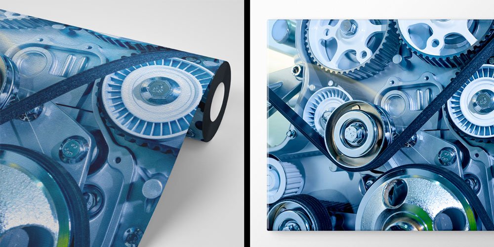 wallpaper-art-5481-06 Endüstriyel Dişli ve Mekanik Sistemler Duvar Kağıdı 5481