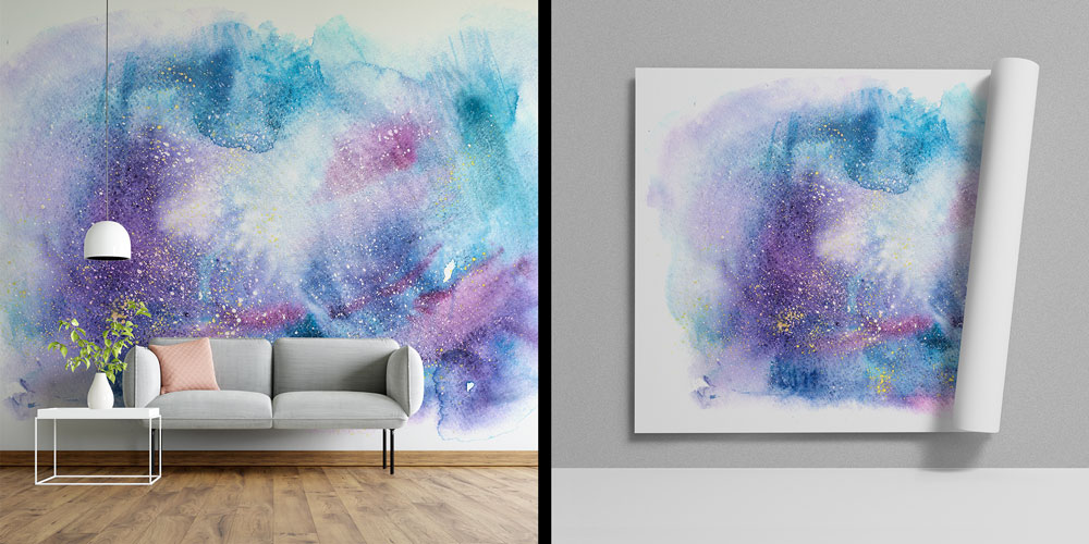 Galaksi Soyut Duvar Kağıdı 7431