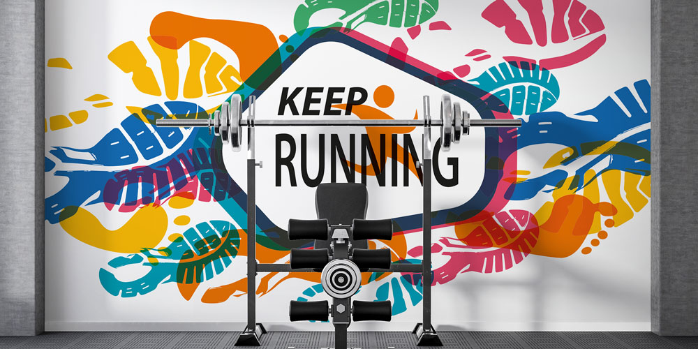 Keep Running Duvar Kağıdı 5830