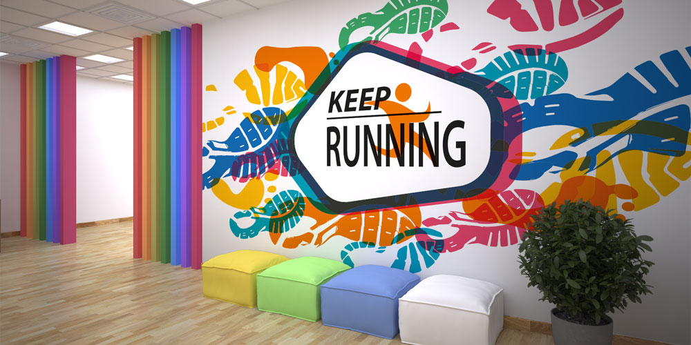 Keep Running Duvar Kağıdı 5830