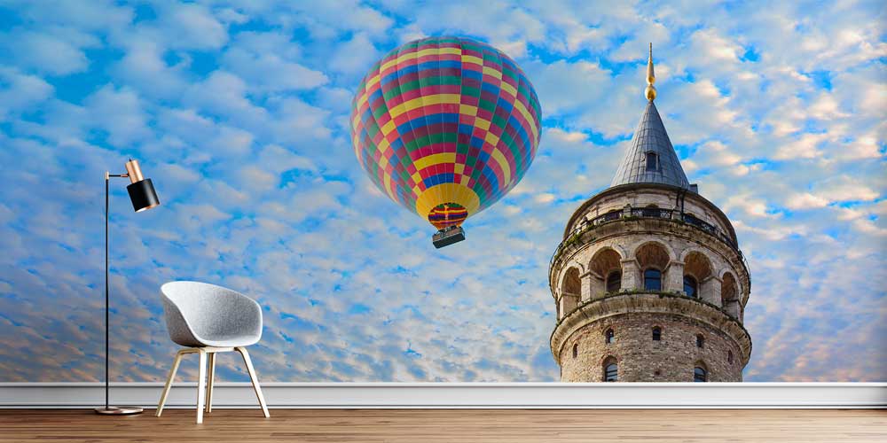 Galata Kulesi ve Renkli Balon İstanbul Duvar Kağıdı 11553