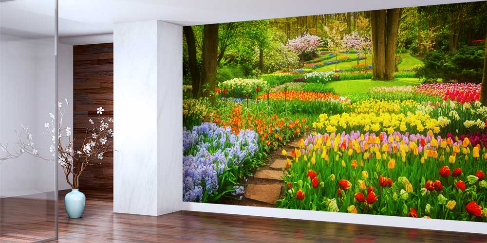Çiçek Bahçesi Duvar Kağıdı 12948